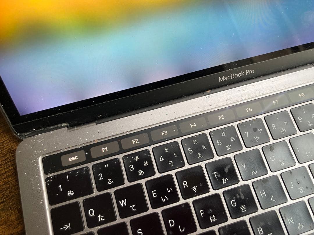 【破損あり】MacBook Pro 13インチ メモリ8GB SSD256GB