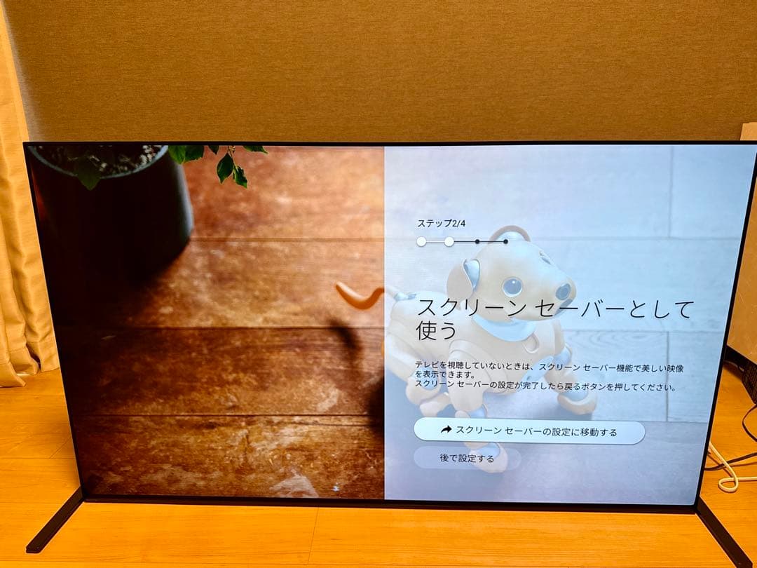 SONY 4K有機ELテレビ（XRJ-55A90J）
