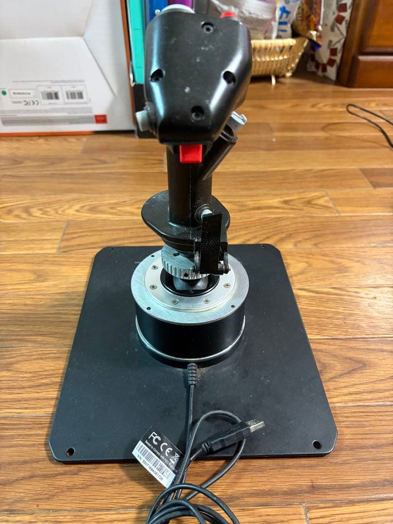 THRUSTMASTER HOTAS WARTHOG ラダーペダル 設定書