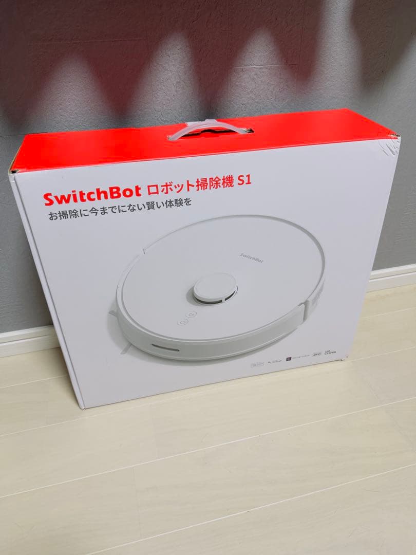 SwitchBot ロボット掃除機 S1 本体　スマートフォンで操作