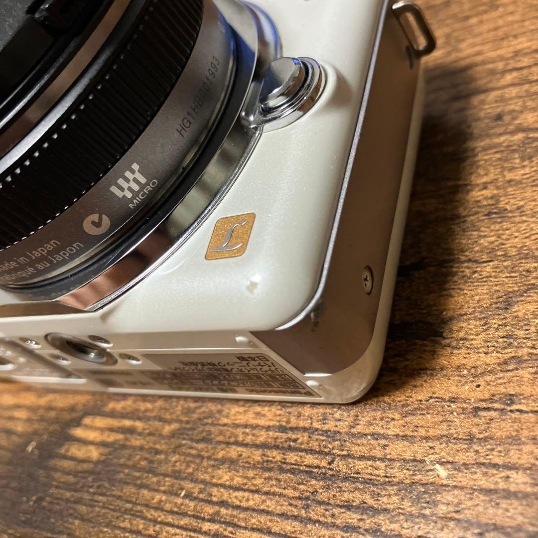 LUMIX DMC-GF3 ミラーレス一眼カメラ ホワイト