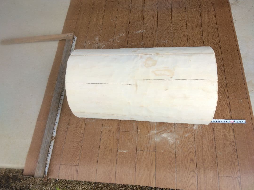 檜丸太　椅子　飾り台　美品　m4