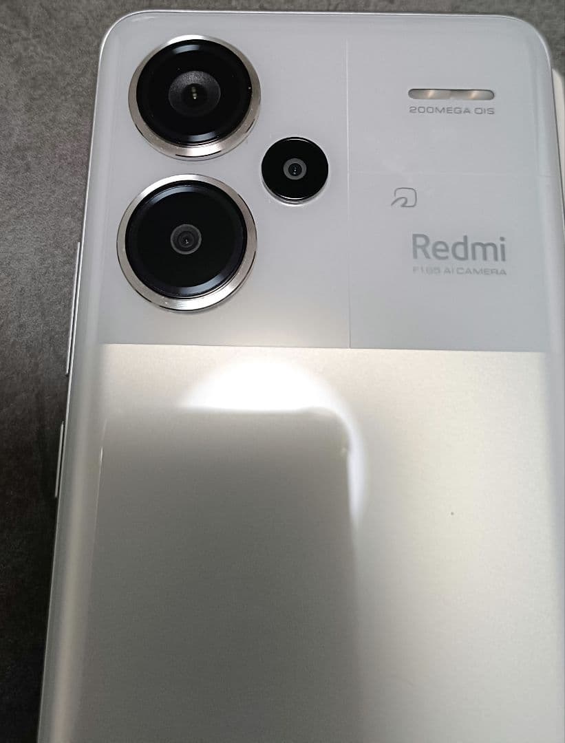即納 超美品 Redmi Note 13pro+ 5G ホワイト 付属品 特典付