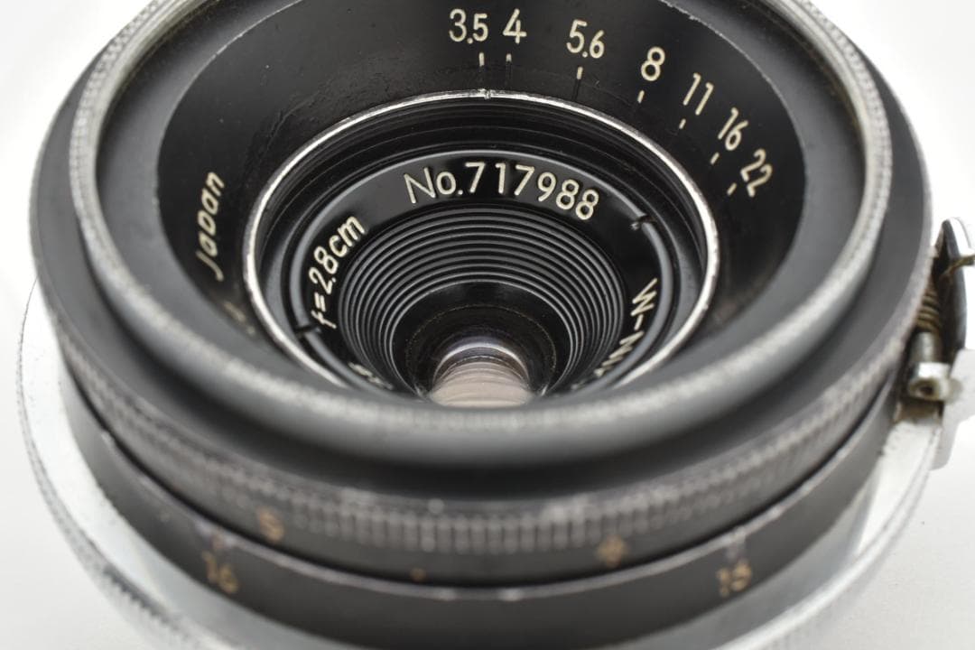 ニコン Nikon W-NIKKOR 2.8cm 28mm f/3.5 1173