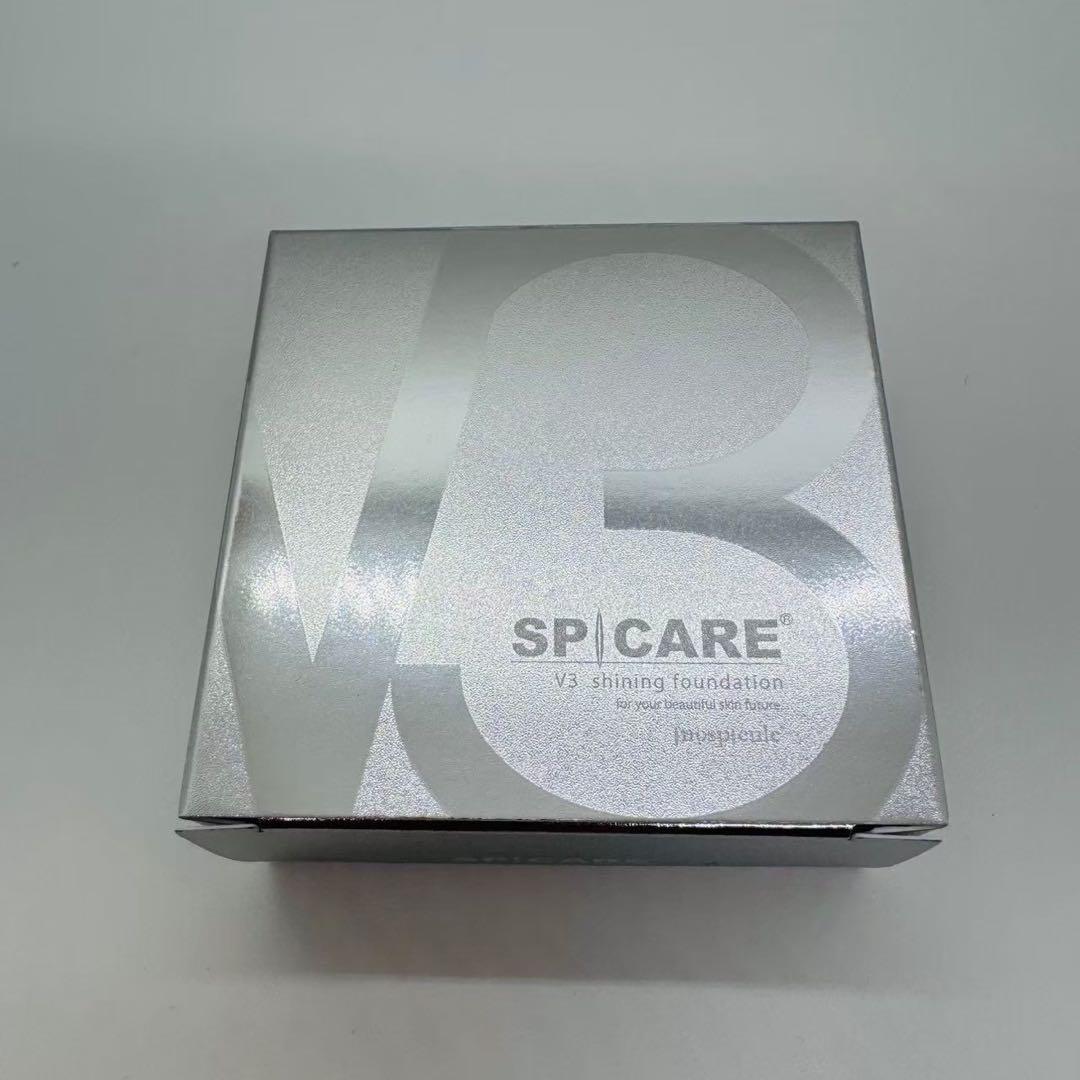 スピケア V3シャイニングファンデーション 本体+レフィル【正規品】ロット番号付