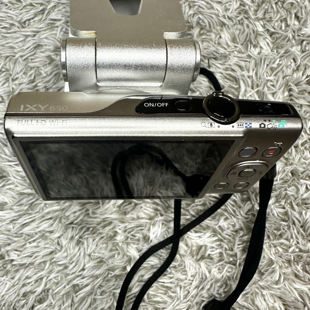 【美品】Canon IXY 650 シルバー コンパクトデジタルカメラ