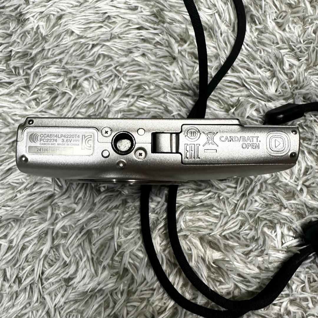 【美品】Canon IXY 650 シルバー コンパクトデジタルカメラ