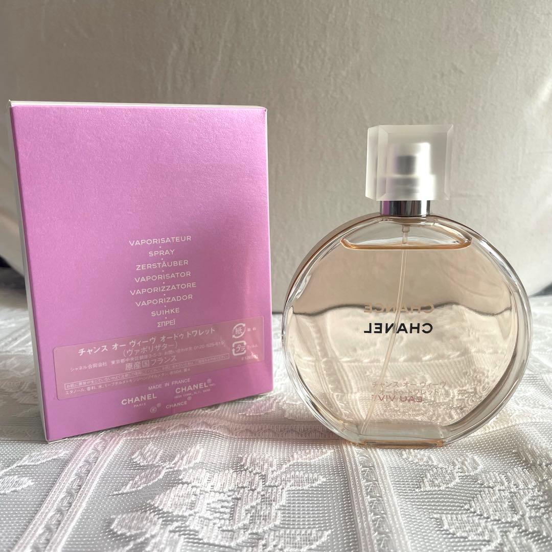 美品 CHANCEチャンス CHANELシャネル オードトワレ100ml 香水