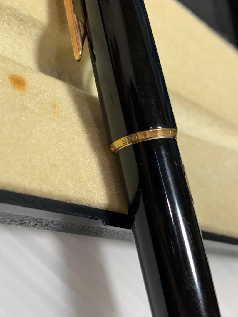 MONTBLANC ブラック 万年筆 EF