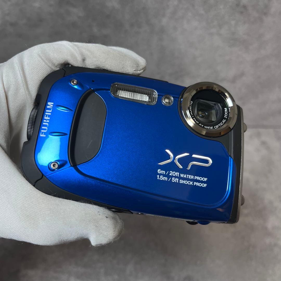 ☆極美品☆ FUJIFILM FINEPIX XP60 ブルー 動作確認済