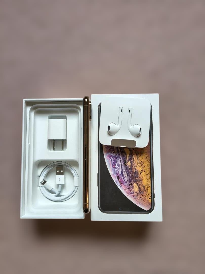 Apple iPhone XS ゴールド 256GB ドコモ　ロック解除済