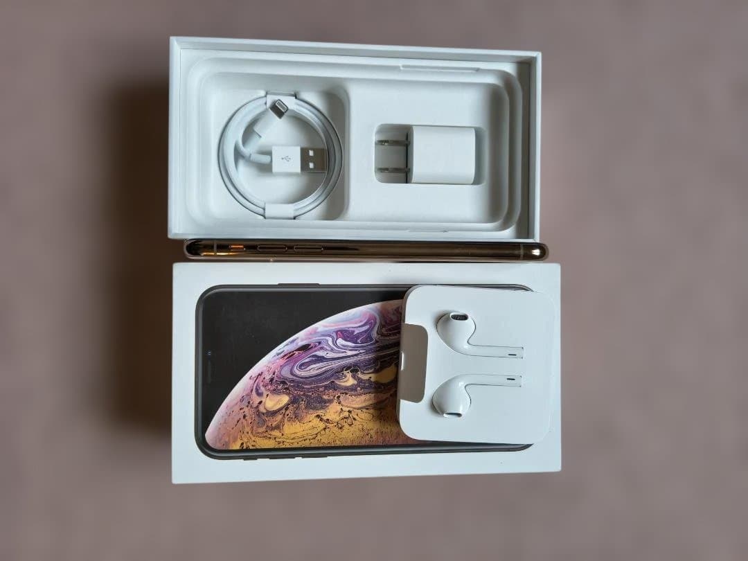 Apple iPhone XS ゴールド 256GB ドコモ　ロック解除済