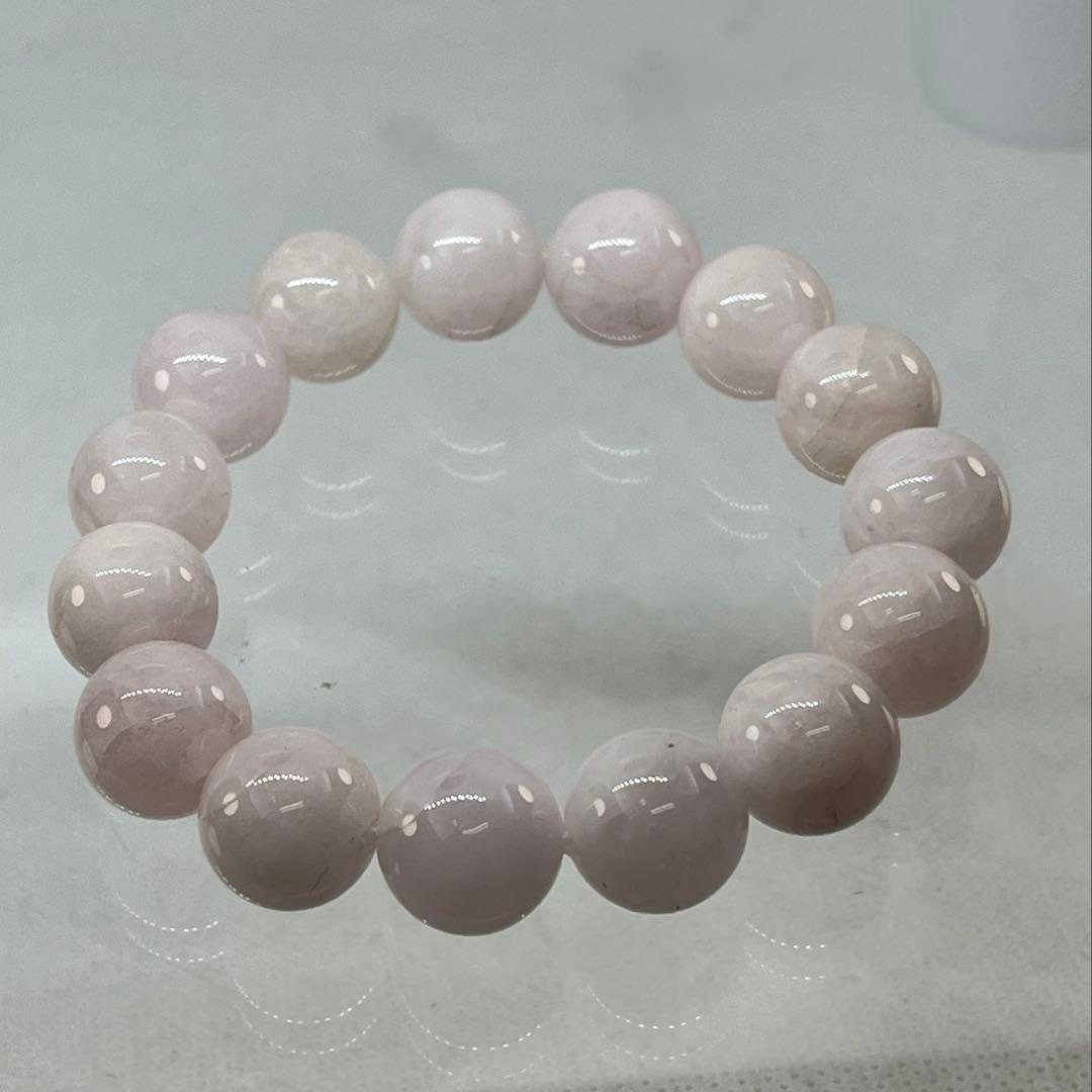 BRY0407☆モルガナイトブレスレット☆高品質　天然石　パワーストーン