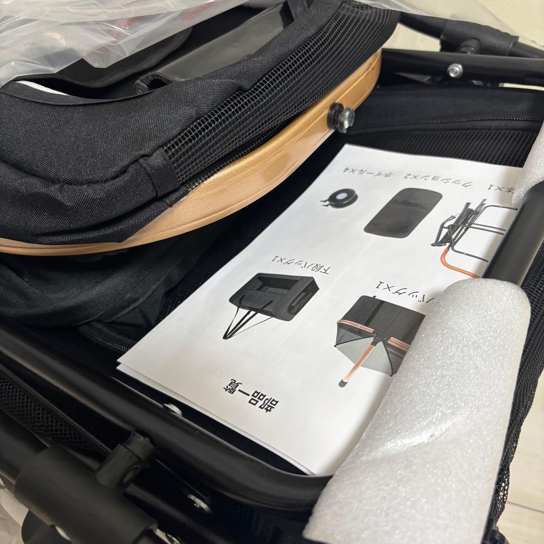ペットカート Bolinker分離型 折り畳み式 全後輪ブレーキ 耐荷重20kg
