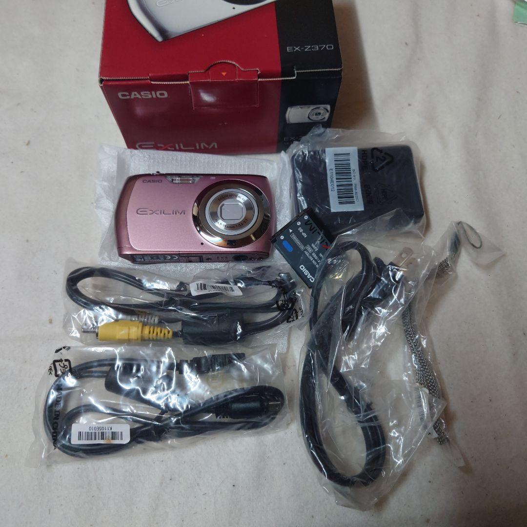 CASIO EXILIM ピンク コンパクトデジタルカメラEX-Z370