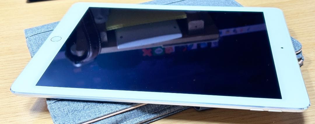 iPad Air2 16GB シルバーカバー付 バッテリー86% 診断済 即使用