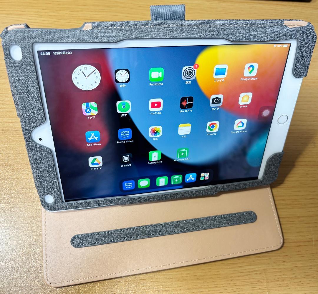 iPad Air2 16GB シルバーカバー付 バッテリー86% 診断済 即使用