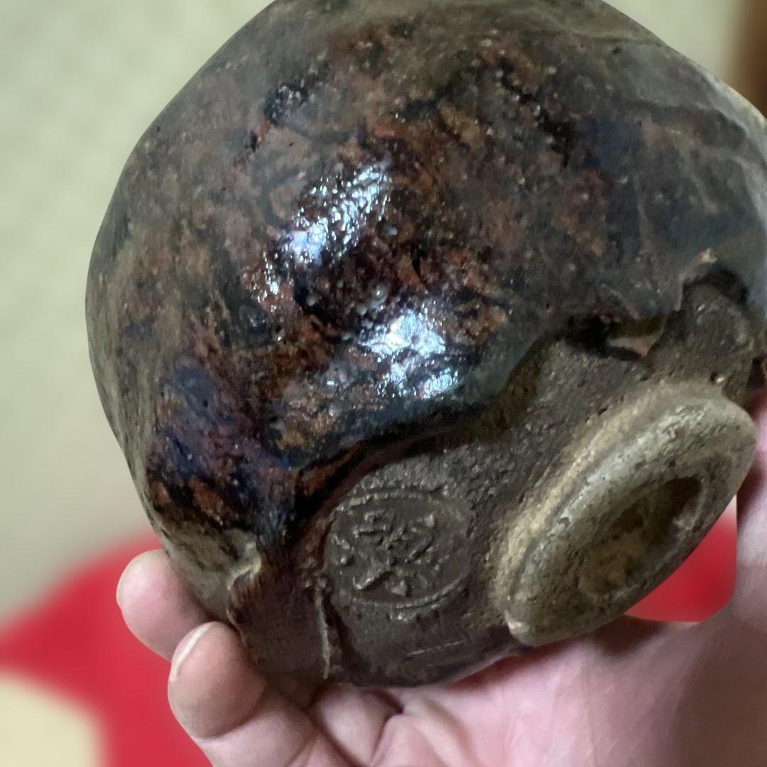 古美術　骨董品　黒楽茶碗　木箱