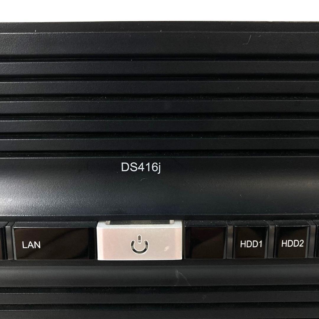 Synology NASネットワークHDD　4ベイ対応　DS416j　稼働