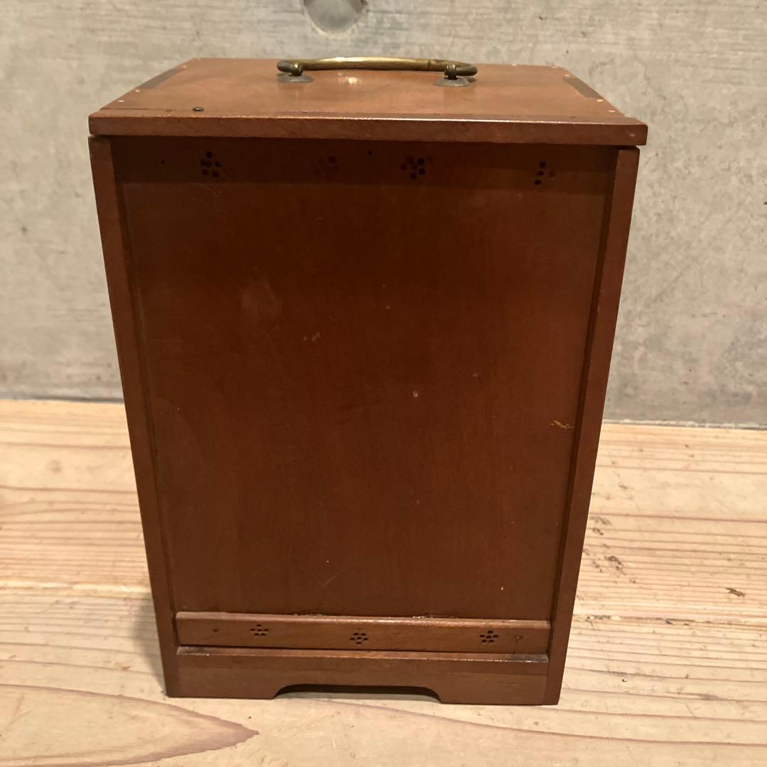 時代物 錻力製 ブリキ重箱・錻力重箱・ブリキ五段重 力弁当箱　古道具　重箱