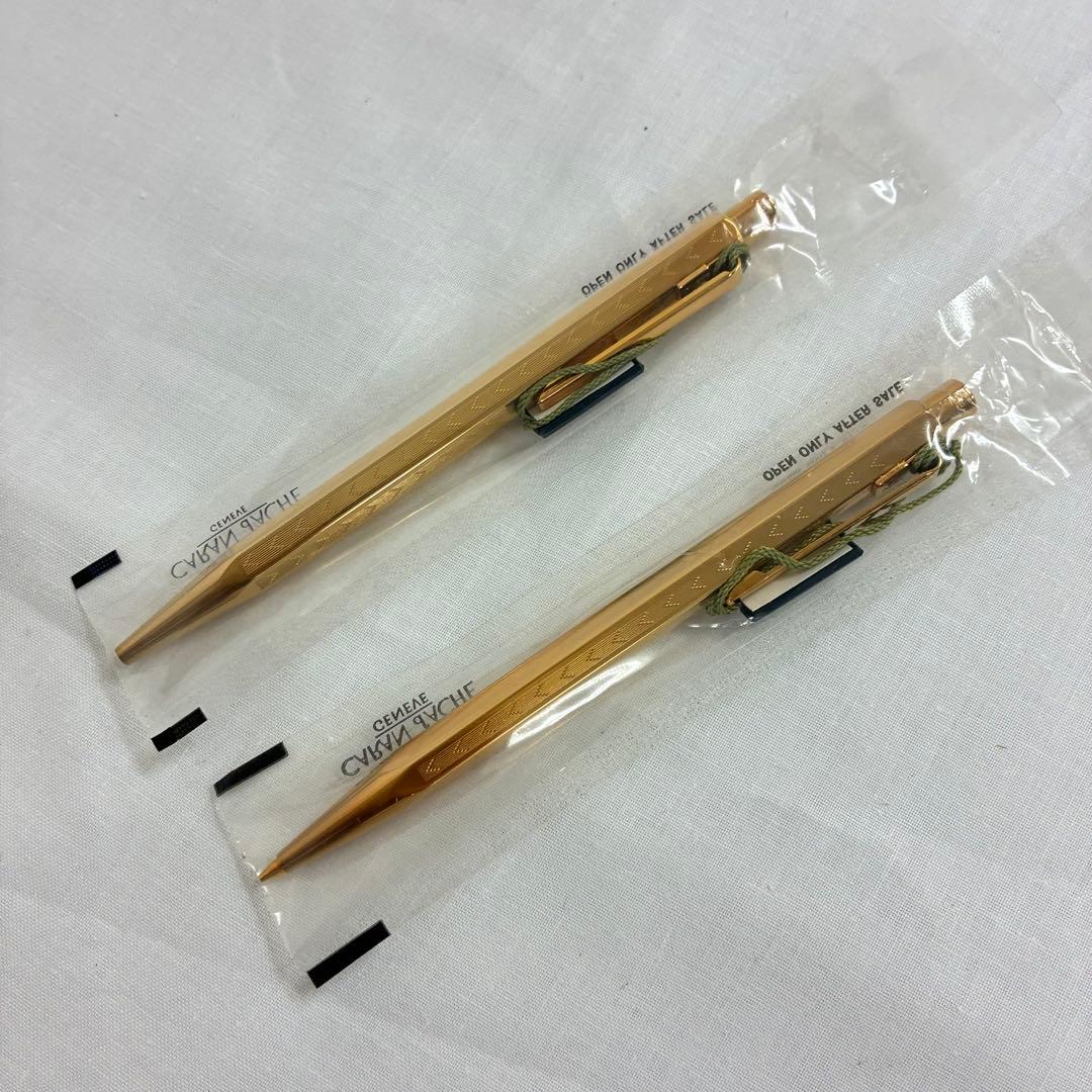 CARAN d'ACHE エクリドール ゴールドボールペン シャープペン 正規品