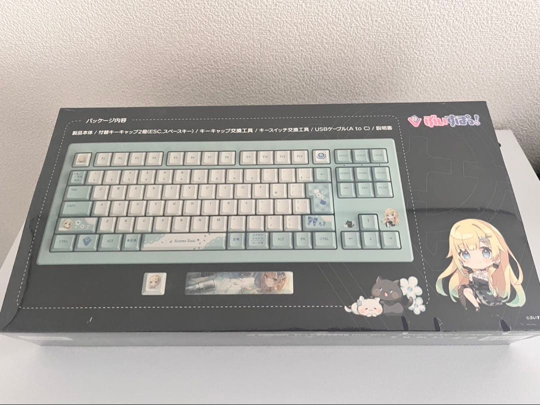 VSPO! GEAR ゲーミングキーボード 藍沢エマ