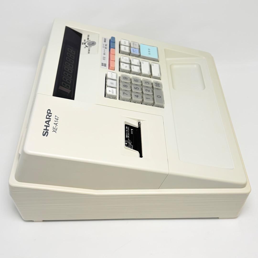 動作品✨シャープ レジスター XE-A147 PC連携売上管理可能 送料無料