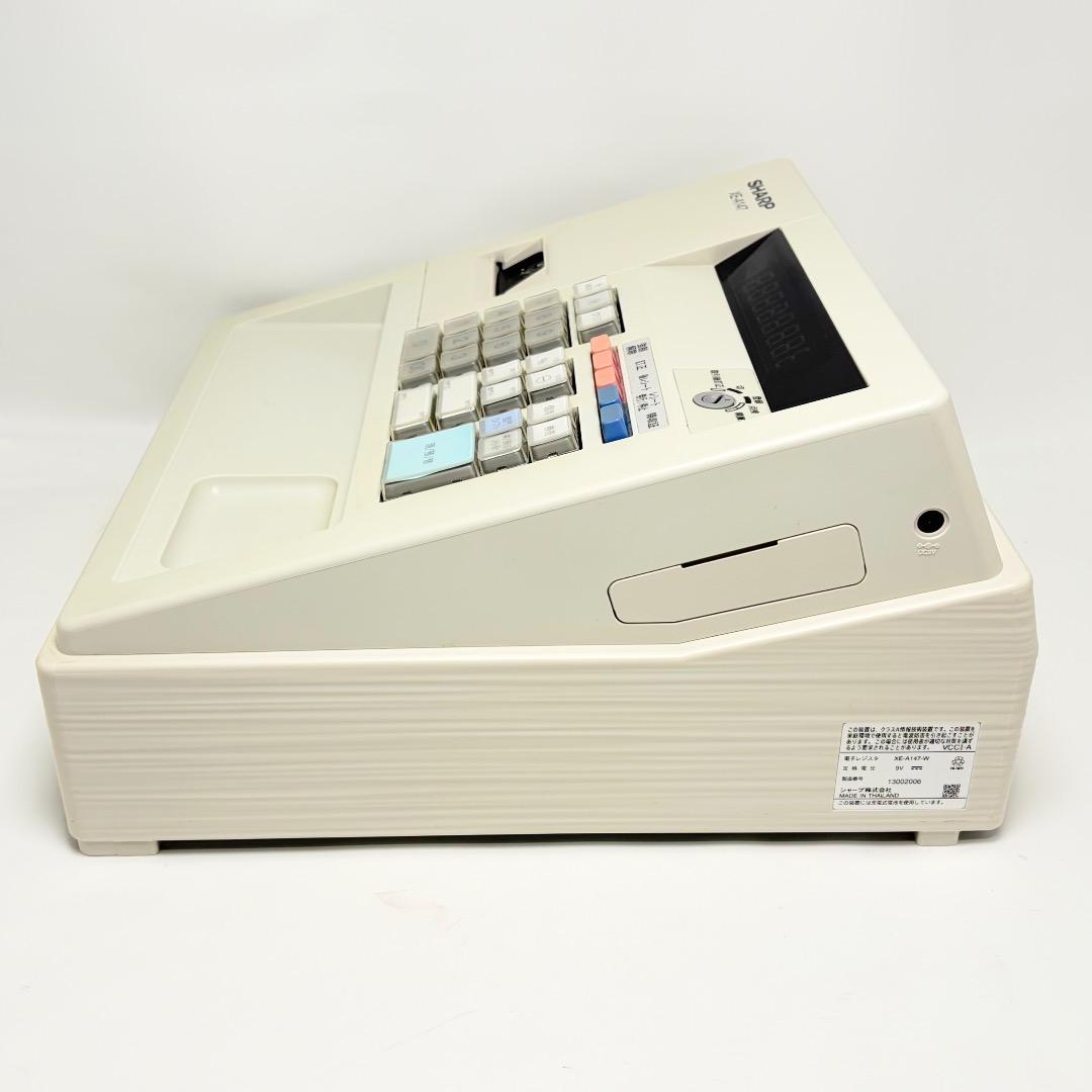動作品✨シャープ レジスター XE-A147 PC連携売上管理可能 送料無料