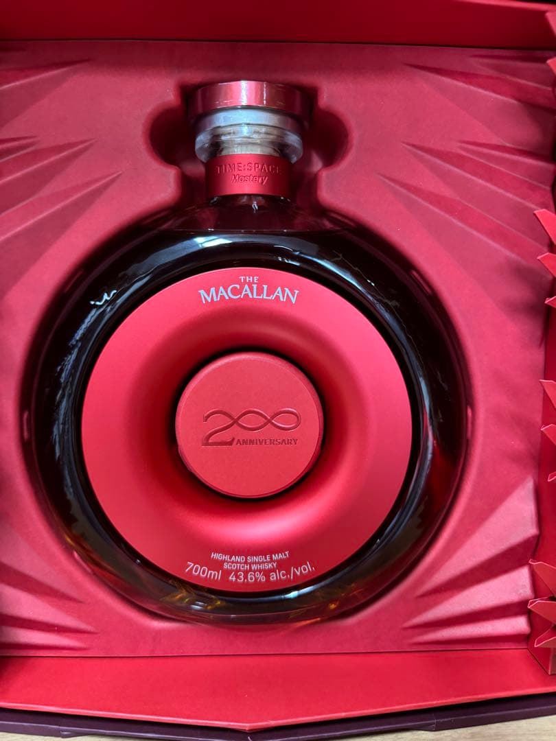 ウイスキー THE MACALLAN time&space200th Anniversary