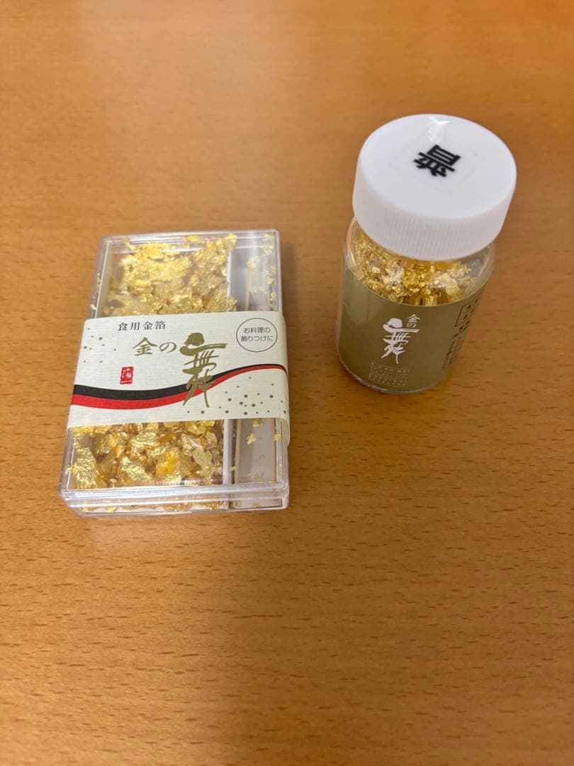 装飾用　金の舞 金箔セット　合計0.38g(食用ではございません)