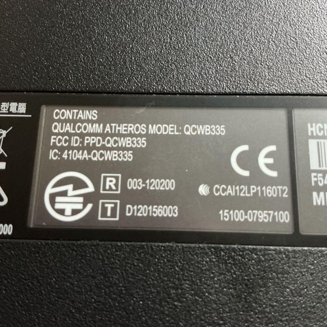 ASUS F540Y ノートPC 15.6インチ