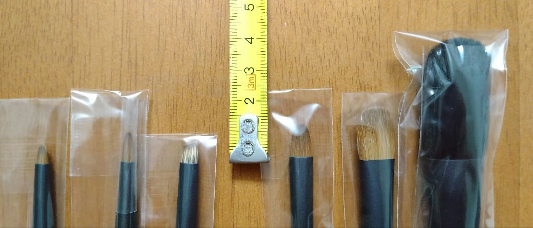 熊野筆 化粧筆 ６本セット ポーチ付き