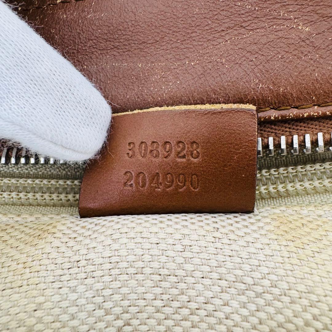 ✨GUCCI✨グッチ✨GG柄✨シェリーライン✨ベージュ✨トートバッグ✨