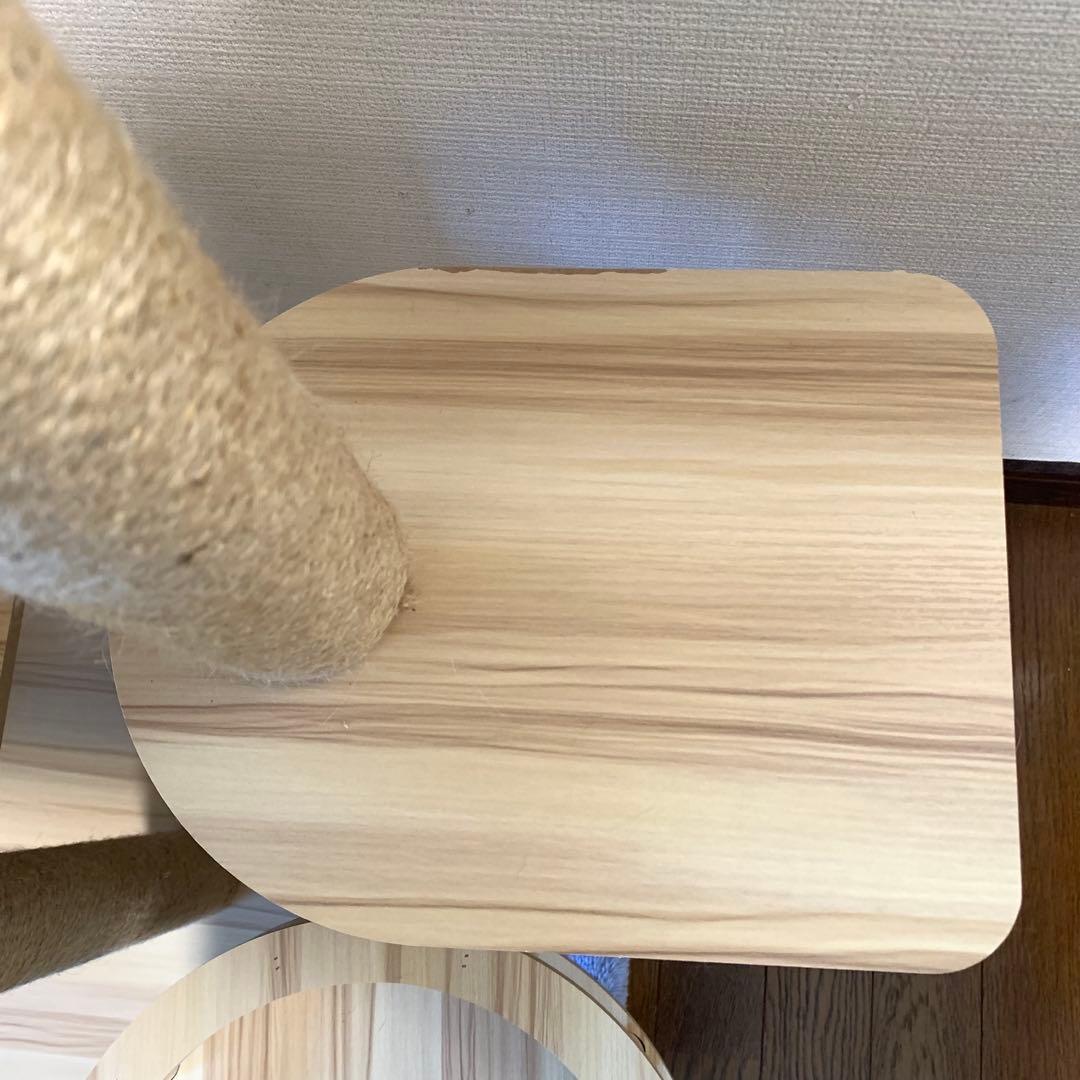 早い者勝ち‼️美品❗️木製キャットタワー