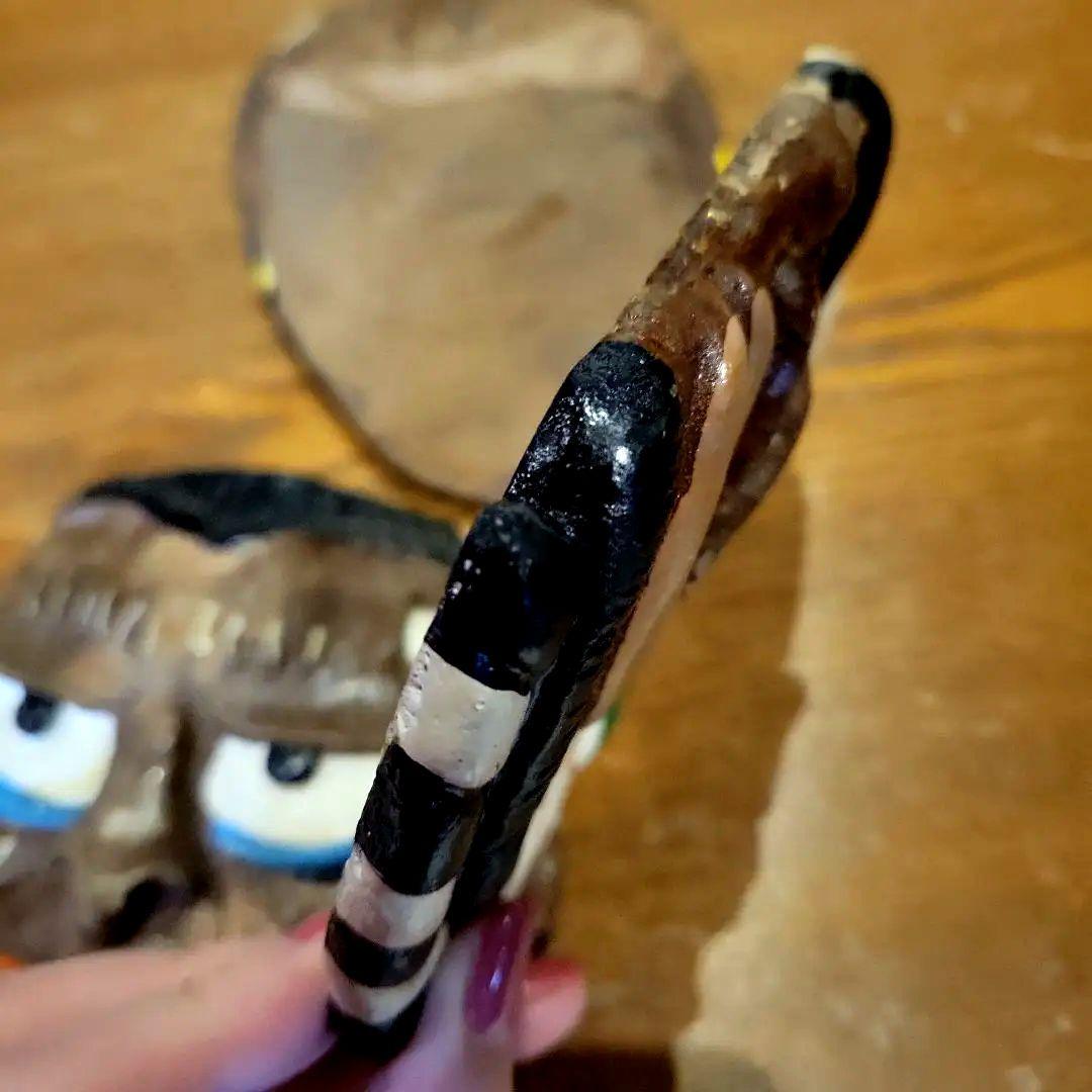 【曰く付き】「守るもの」 としての役目が宿る 魔よけ 邪気よけ フォークアート