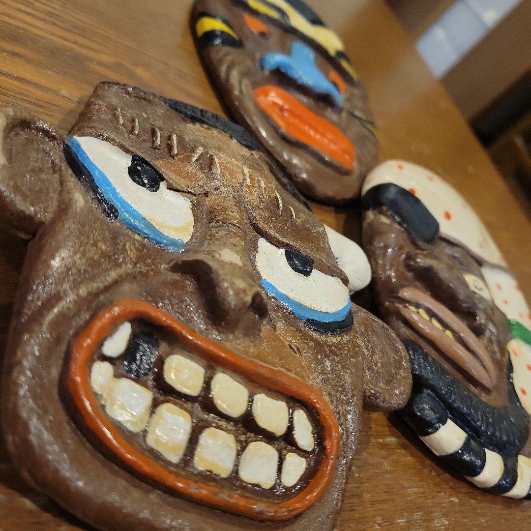 【曰く付き】「守るもの」 としての役目が宿る 魔よけ 邪気よけ フォークアート