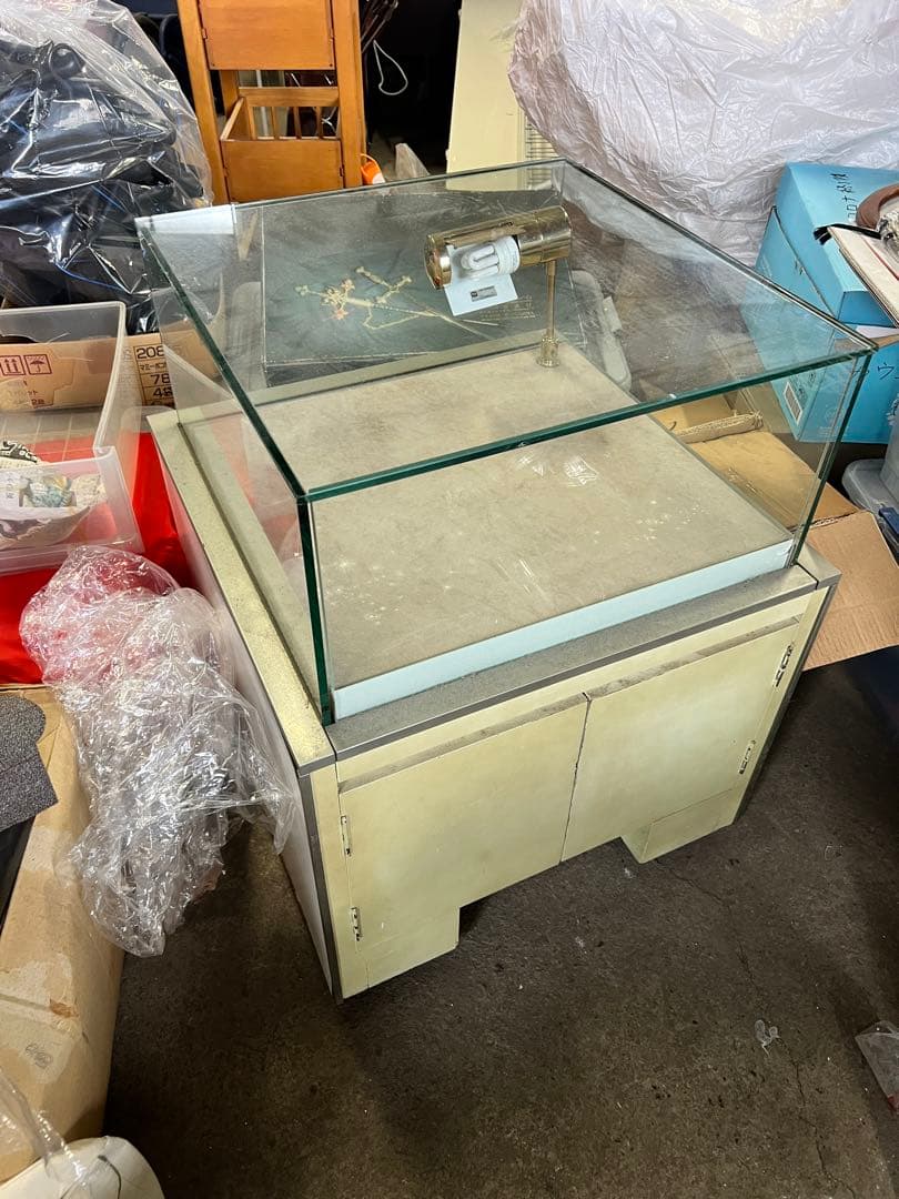 DIOR ディスプレイショーケース　業務用　昭和レトロ　現状品　vintage