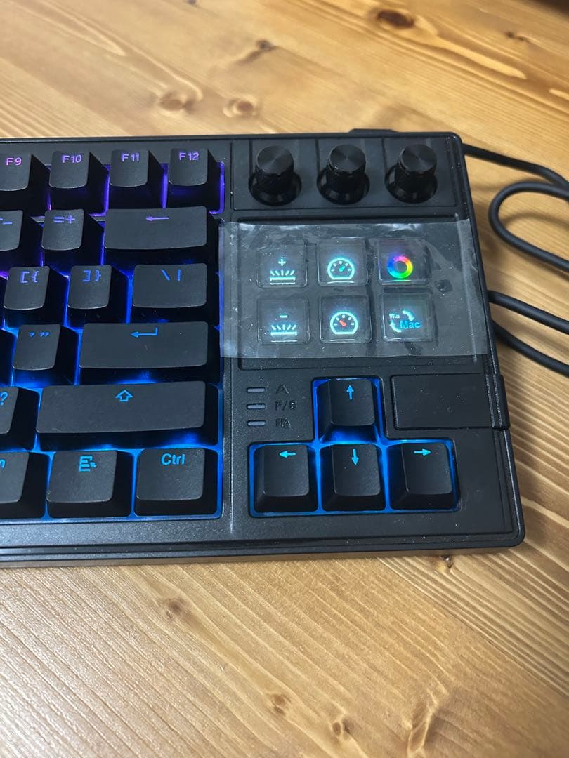 K1 PRO LCD AI KEYBOARD 黒　メカニカルキーボード　赤軸