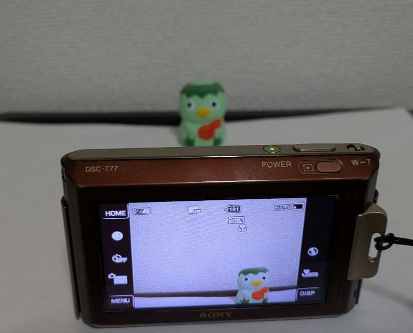 SONY Cyber-shot DSC-T77　ブラウン 　デジタルカメラ