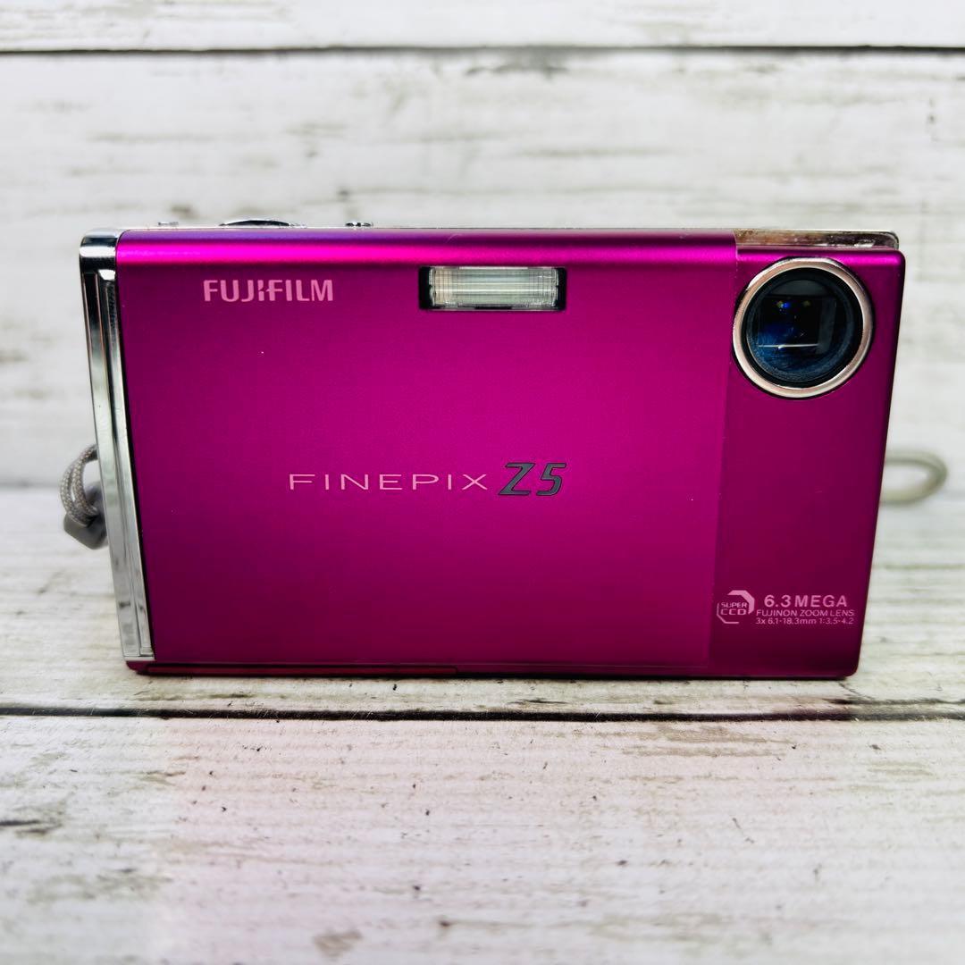 【動作良好】FUJIFILM デジタルカメラFINEPIX Z5 ピンク