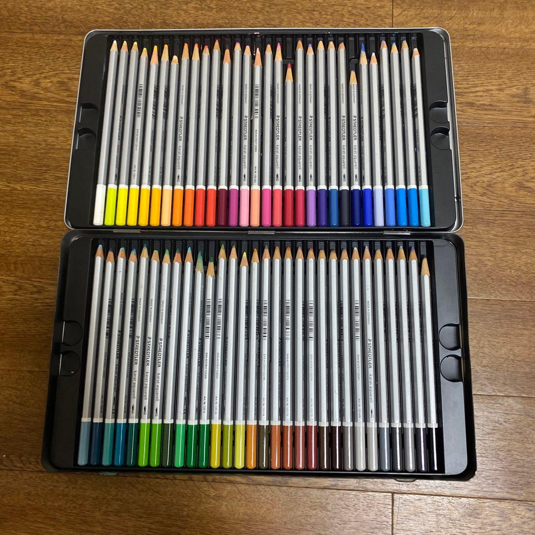 STAEDTLER ステッドラー 水彩色鉛筆 カラトアクェレル 60色