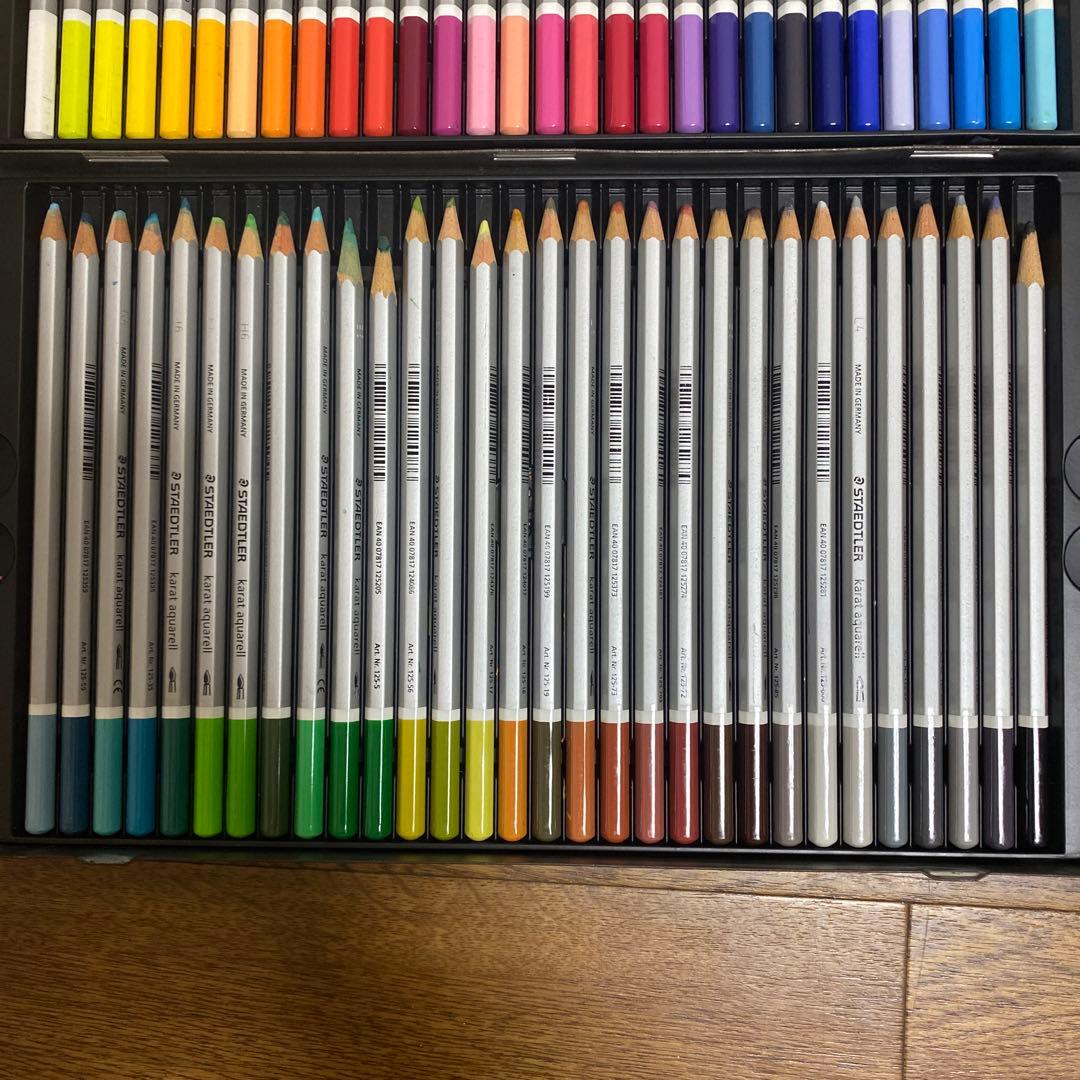 STAEDTLER ステッドラー 水彩色鉛筆 カラトアクェレル 60色