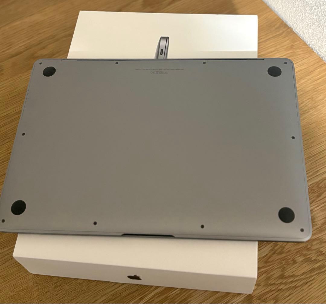中古美品MacBook Air M1 スペースグレイ 8GB256GB 箱あり