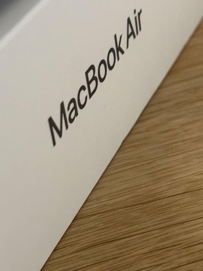 中古美品MacBook Air M1 スペースグレイ 8GB256GB 箱あり