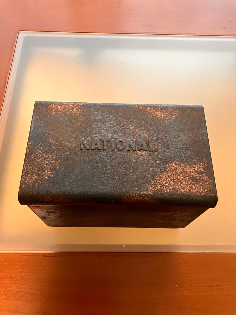 NATIONAL ブリキ製ボックス　昭和初期