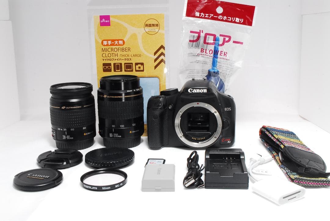 Canon EOS Kiss X2 ダブルレンズセット 動作品　初心者おススメ