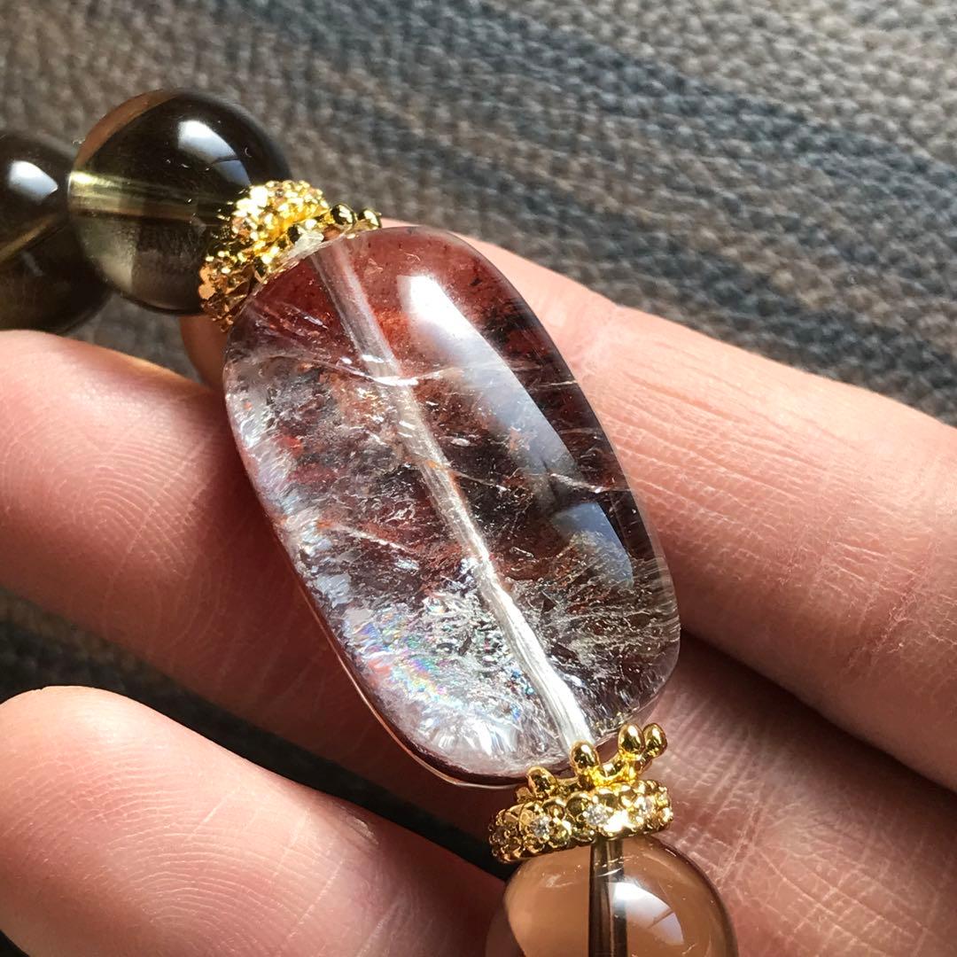 シルバーシラーオーロラクォーツ❣️16cm