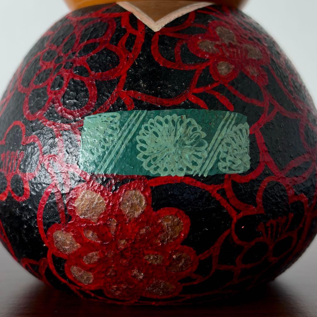 渡辺 正雄 Masao 創作 こけし kokeshi 人形 レトロ 着物 美しい