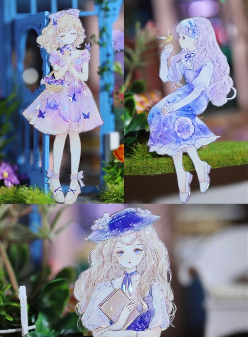 【2巻セット】ヴィンテージレトロガール少女 妖精 komos￼