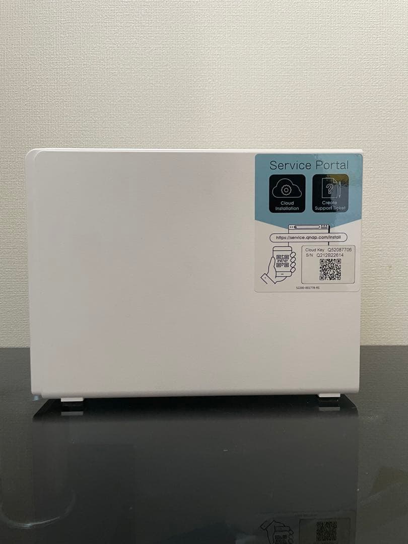 動作品 QNAP TS-231P3 WD Red 2TBx2 メモリ4GB